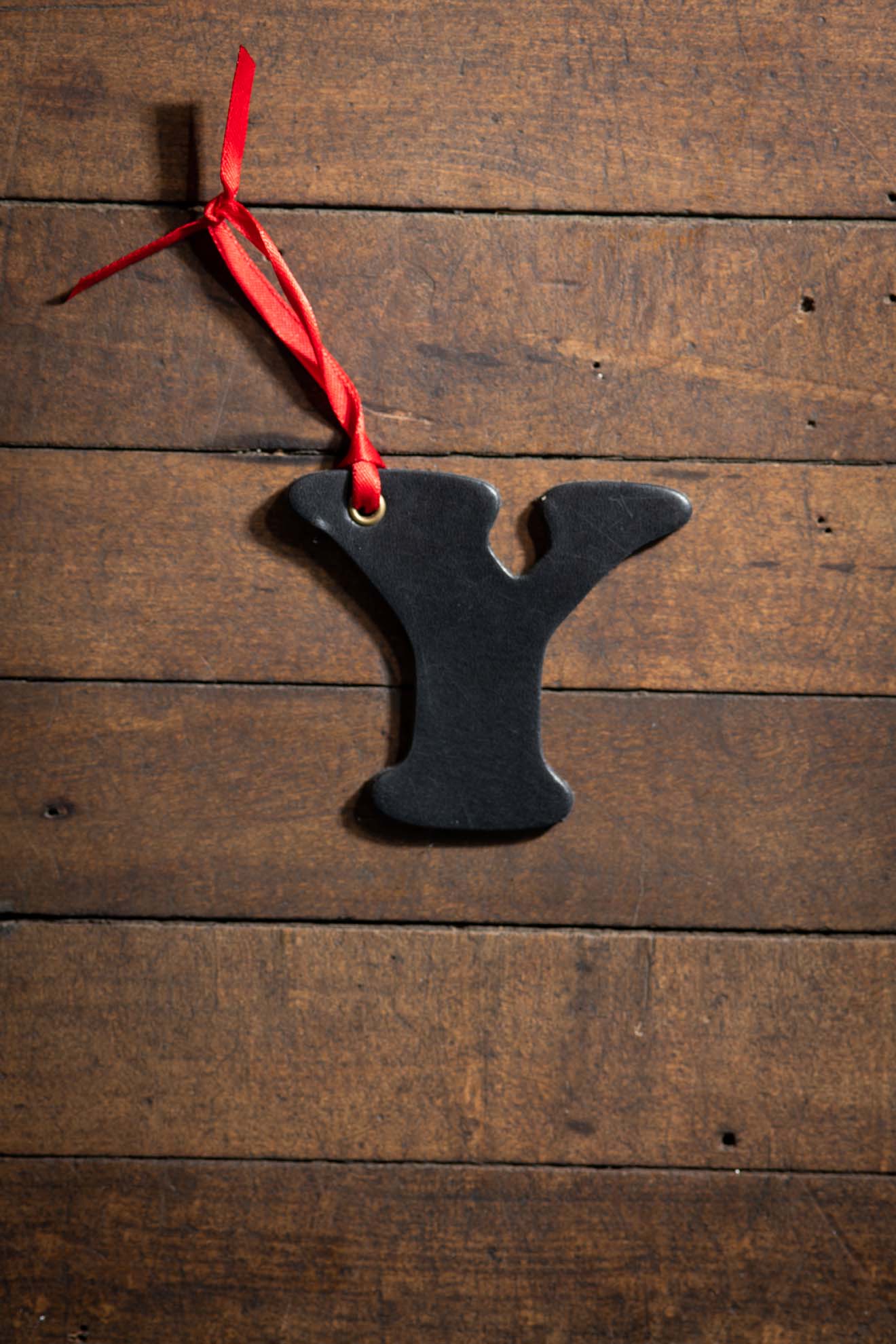 Y | Leather Ornament