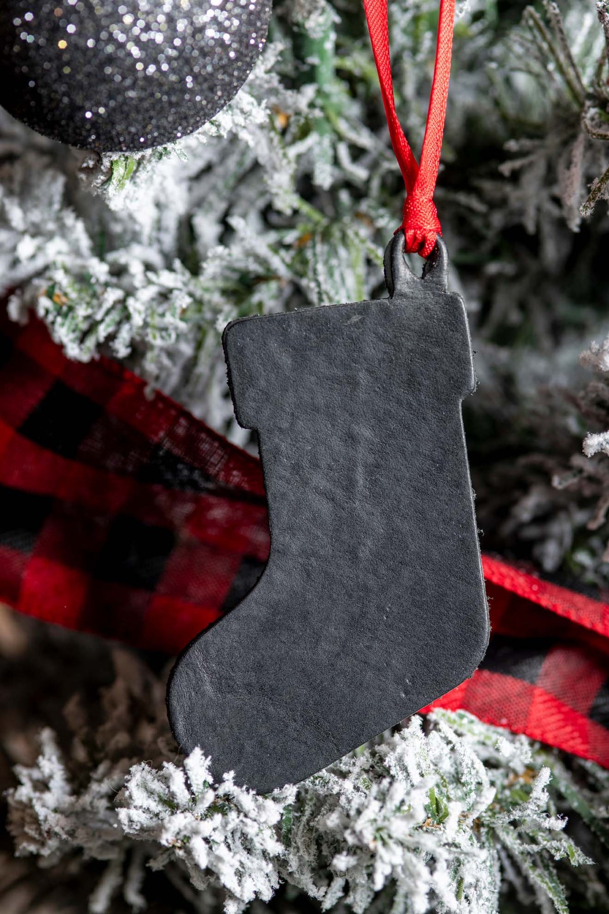 Christmas Stocking | Leather Ornament