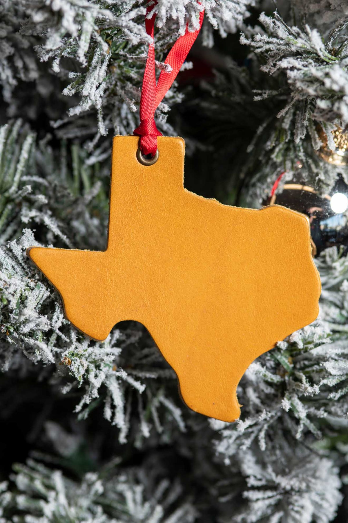 Texas | Leather Ornament