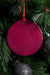 Simple Circle | Leather Ornament