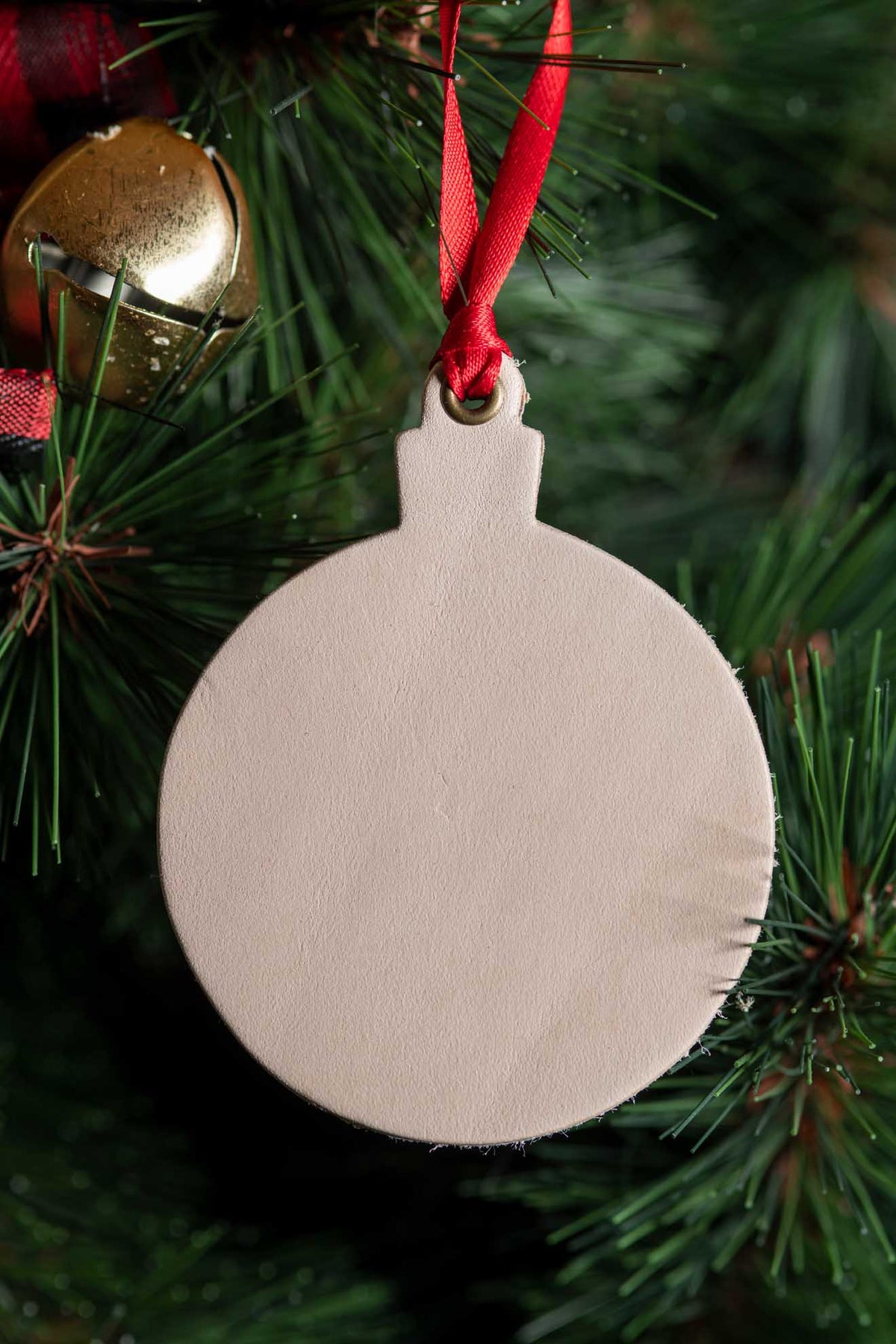 Round Ornament | Leather Ornament