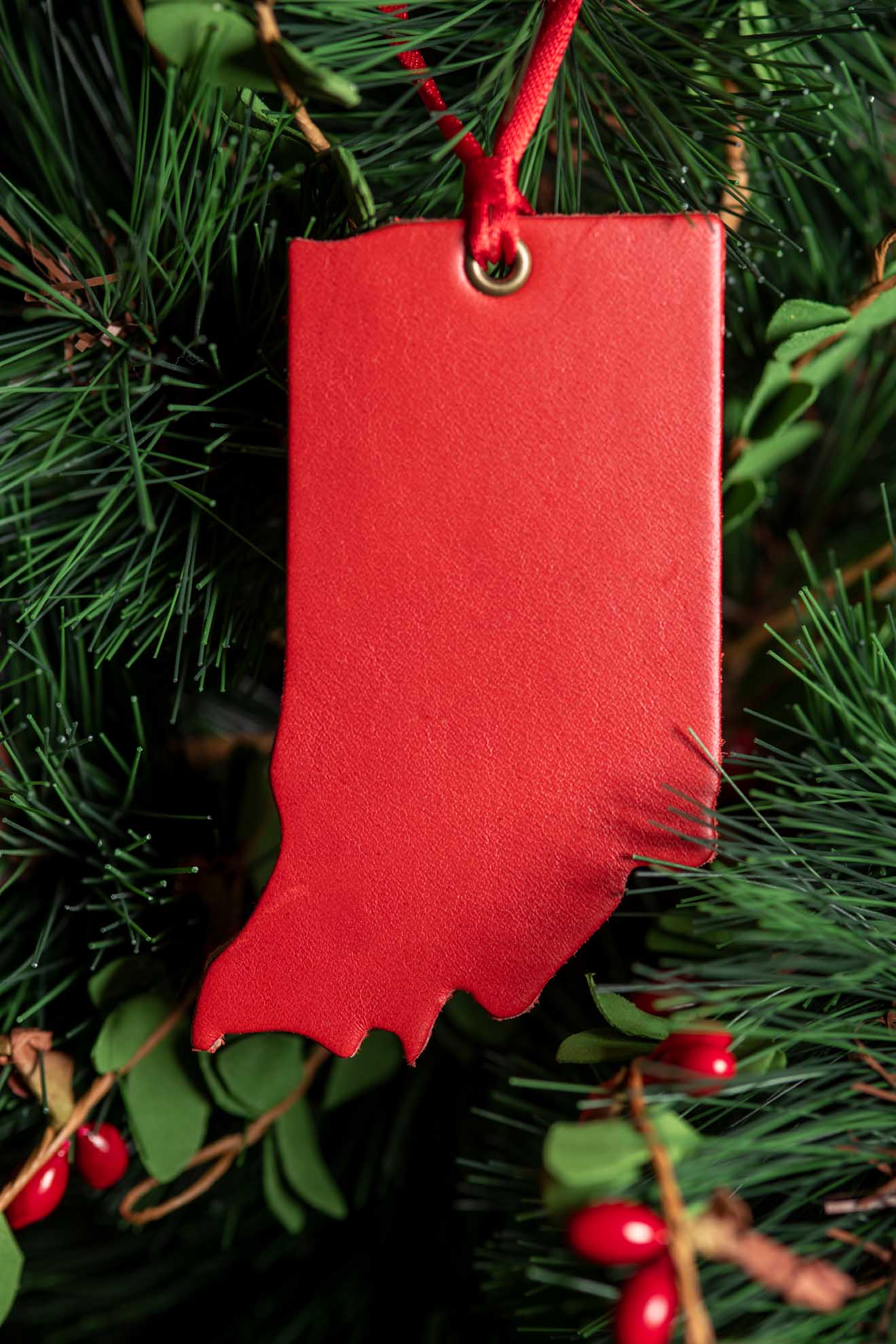 Indiana | Leather Ornament