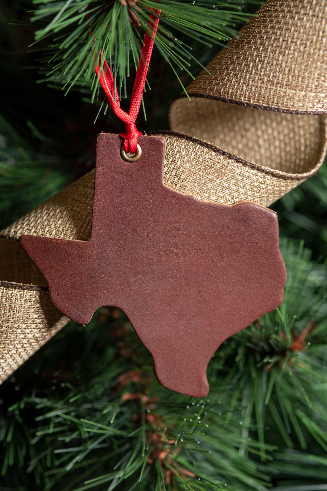 Texas | Leather Ornament