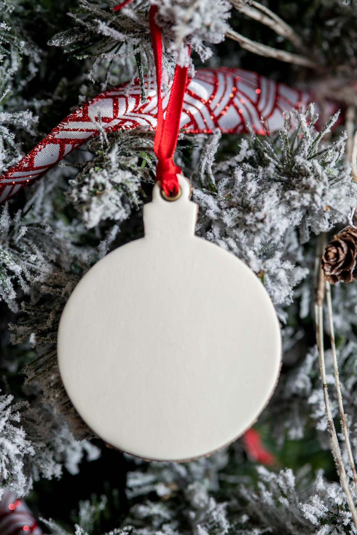 Round Ornament | Leather Ornament