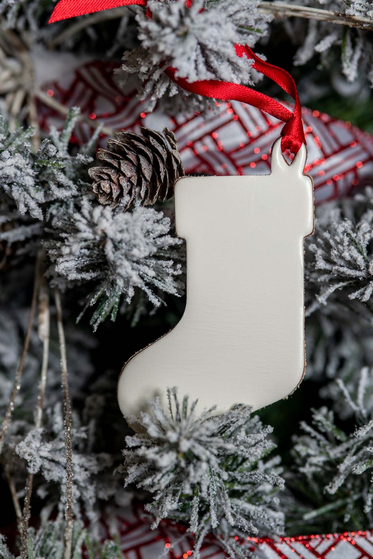 Christmas Stocking | Leather Ornament