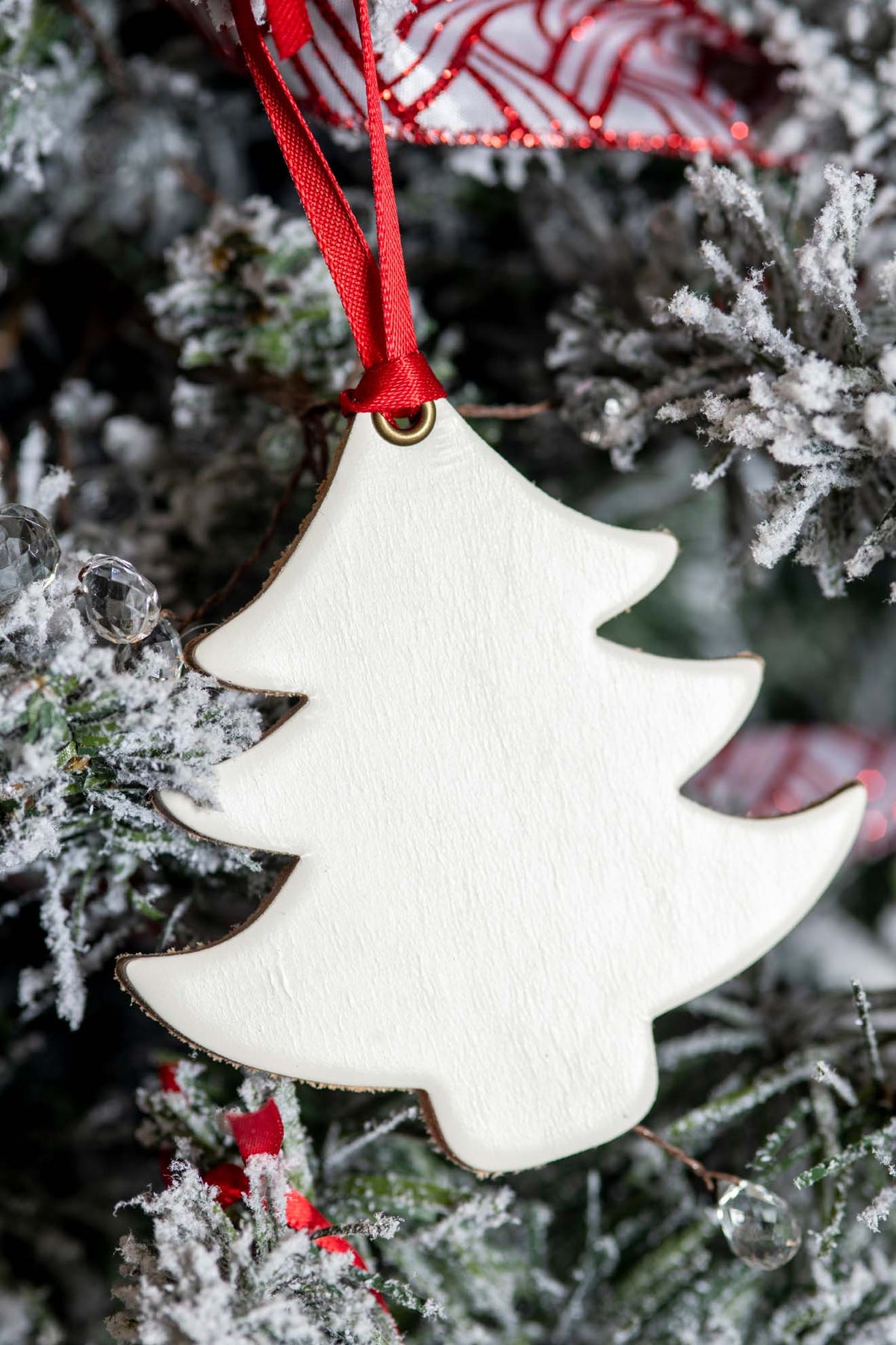 Blue Spruce | Leather Ornament