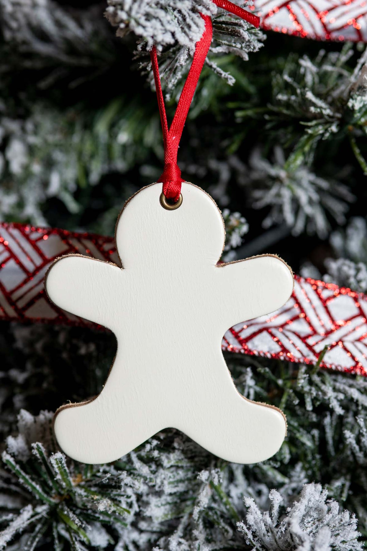 The Gingerbread Man | Leather Ornament