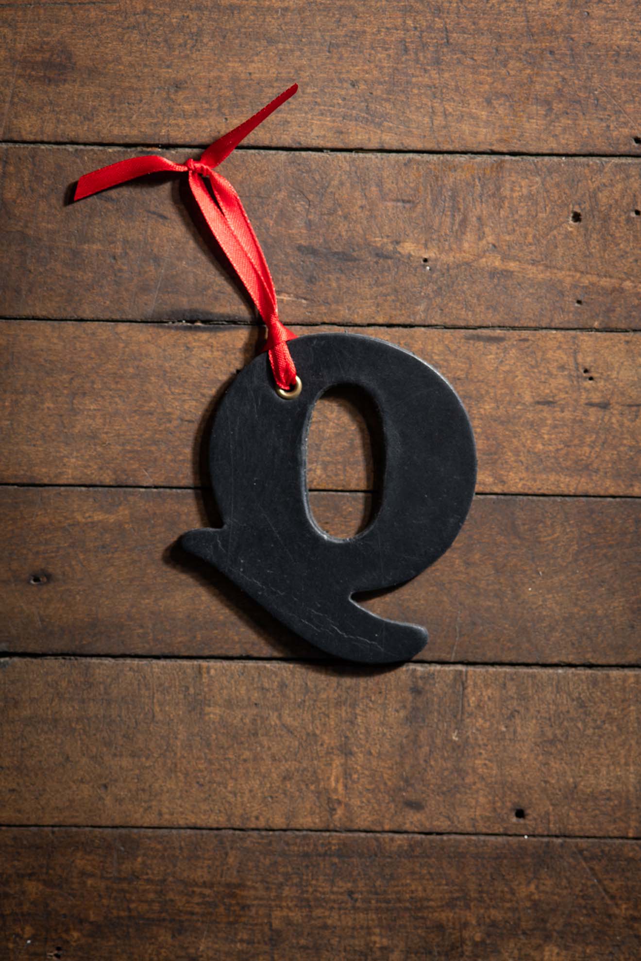 Q | Leather Ornament