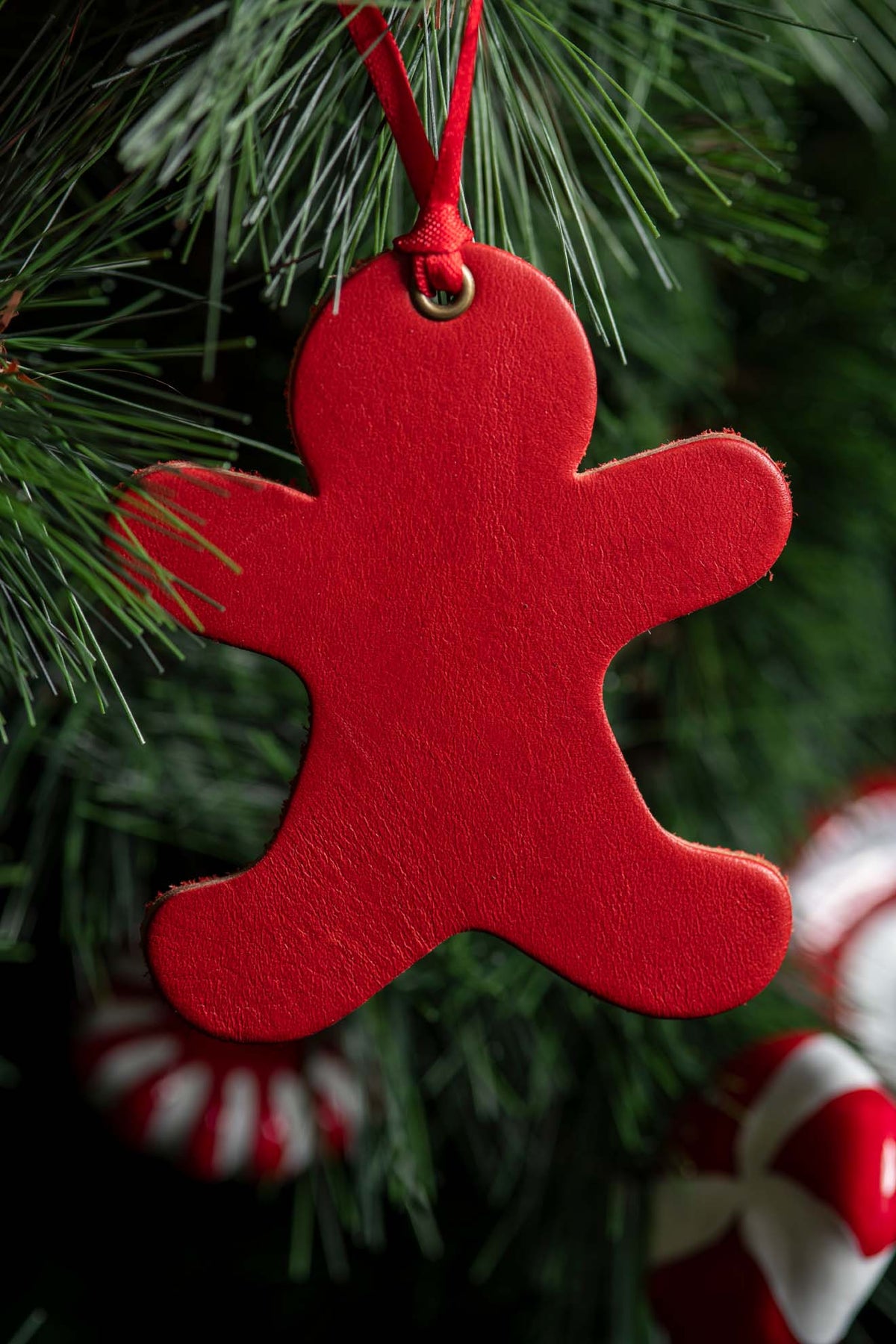 The Gingerbread Man | Leather Ornament