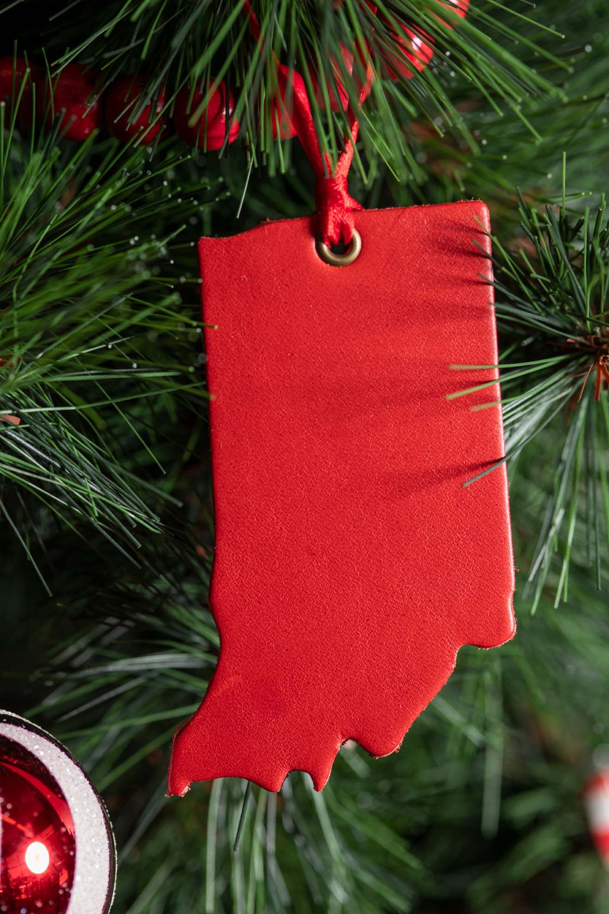 Indiana | Leather Ornament