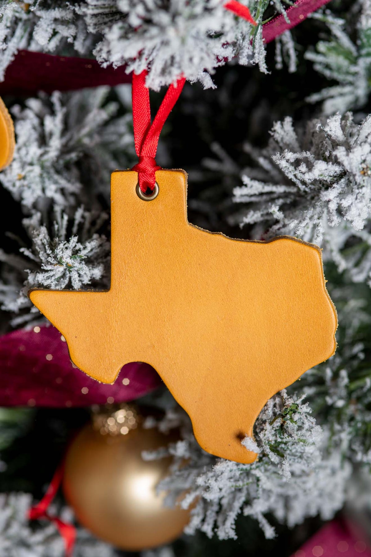 Texas | Leather Ornament